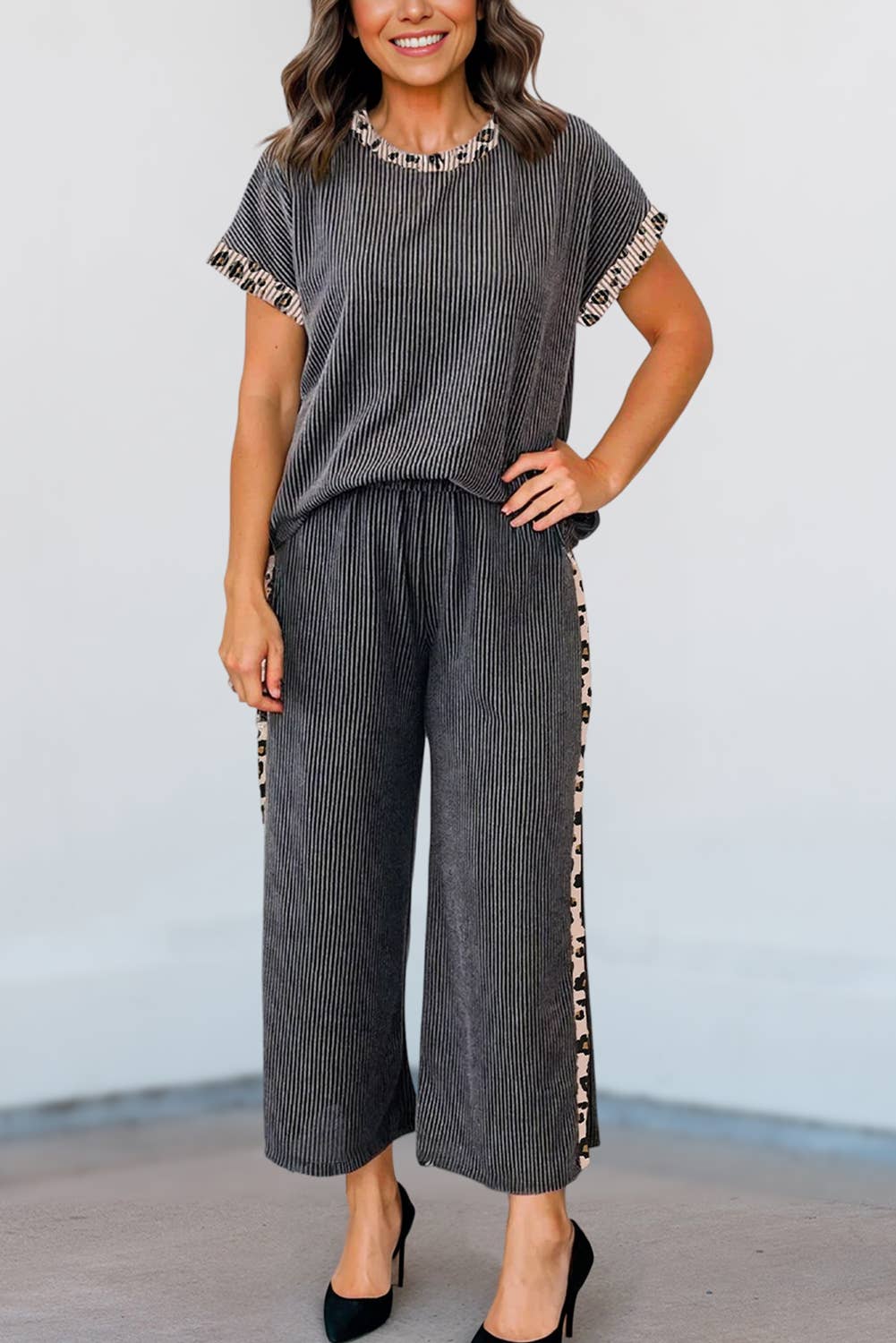 Leopard Patchwork Set