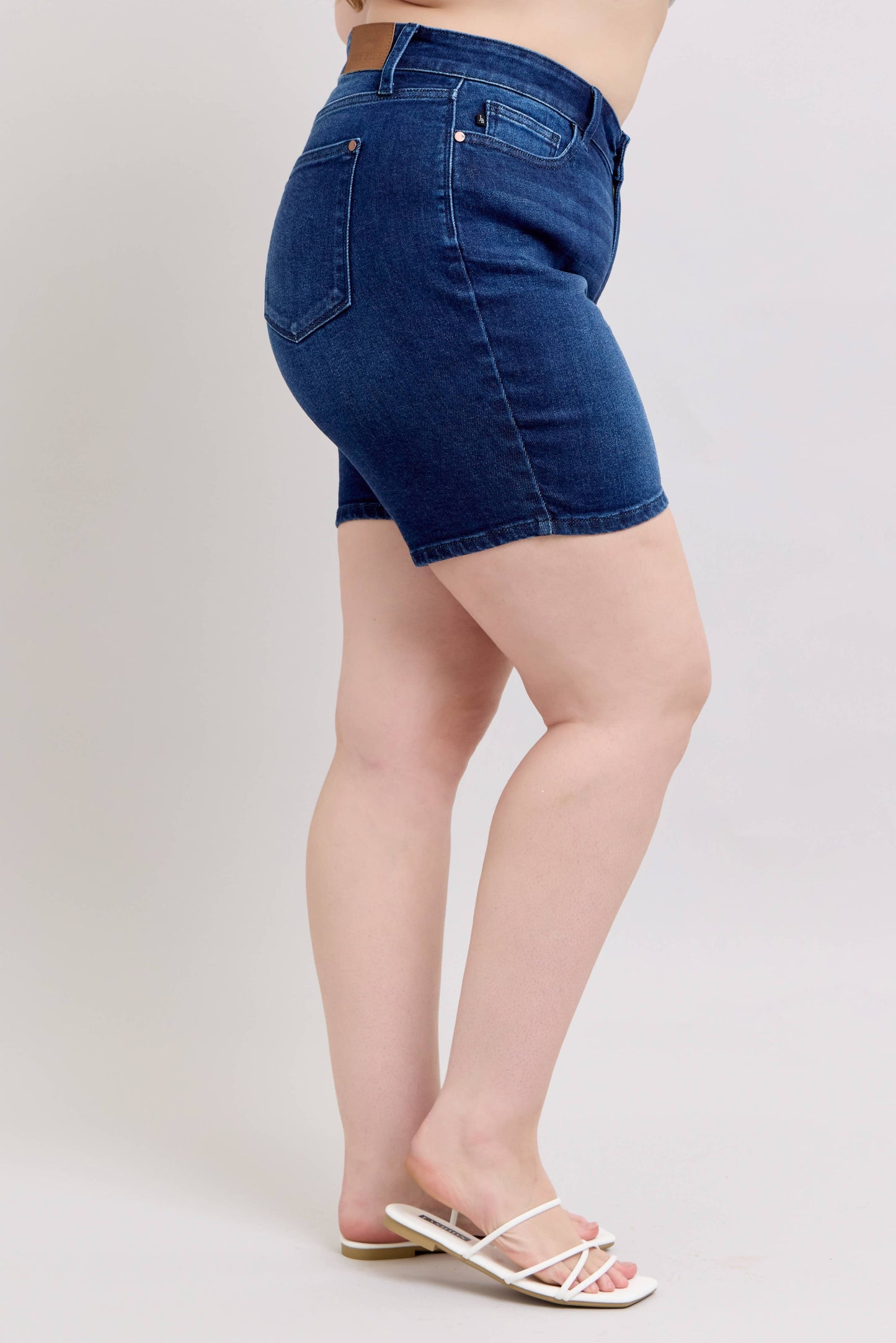 Judy Blue V-Front Bermuda Shorts