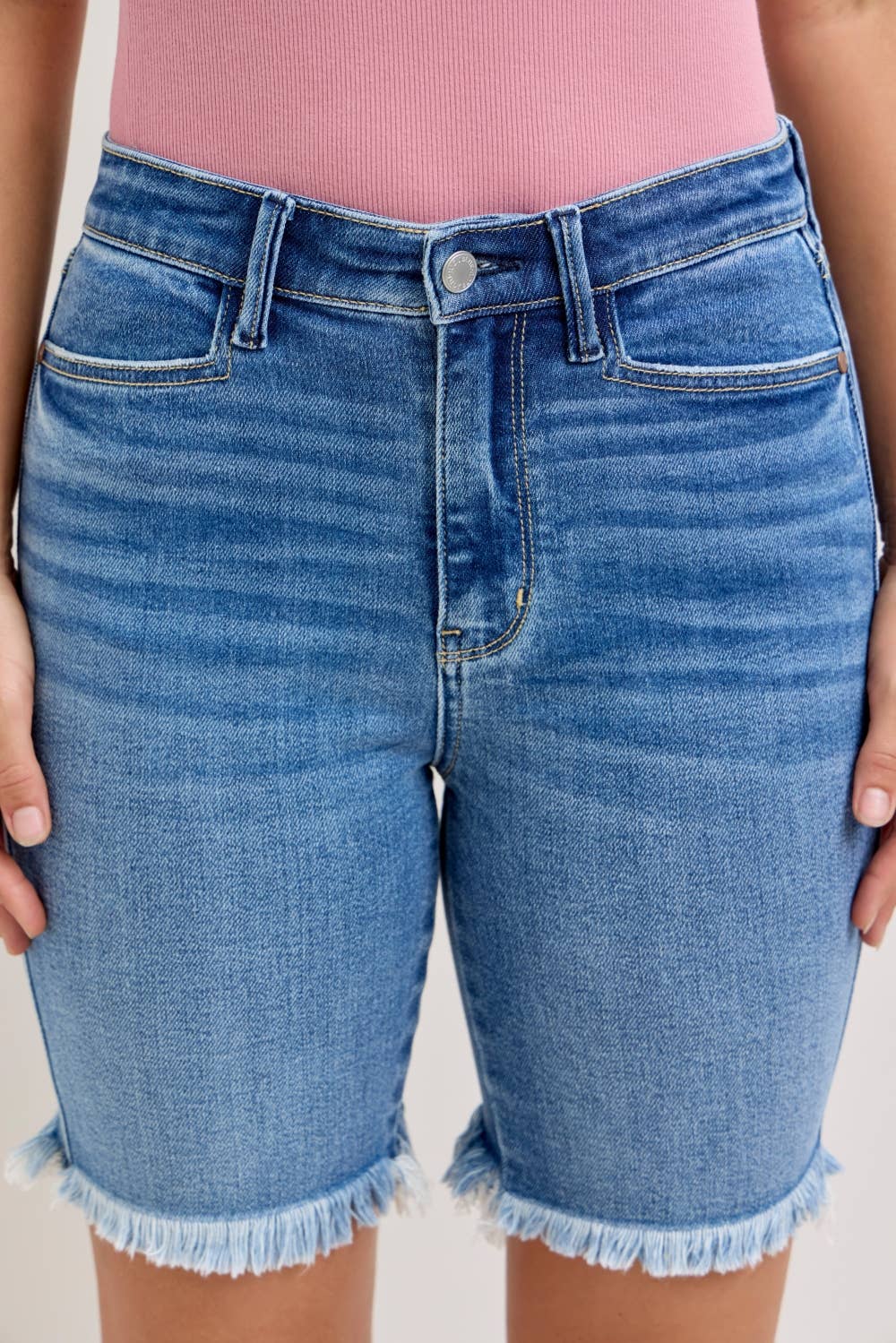 Judy Blue Bermuda Denim Shorts