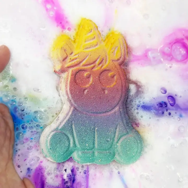 Rainbow Unicorn Bath Bomb