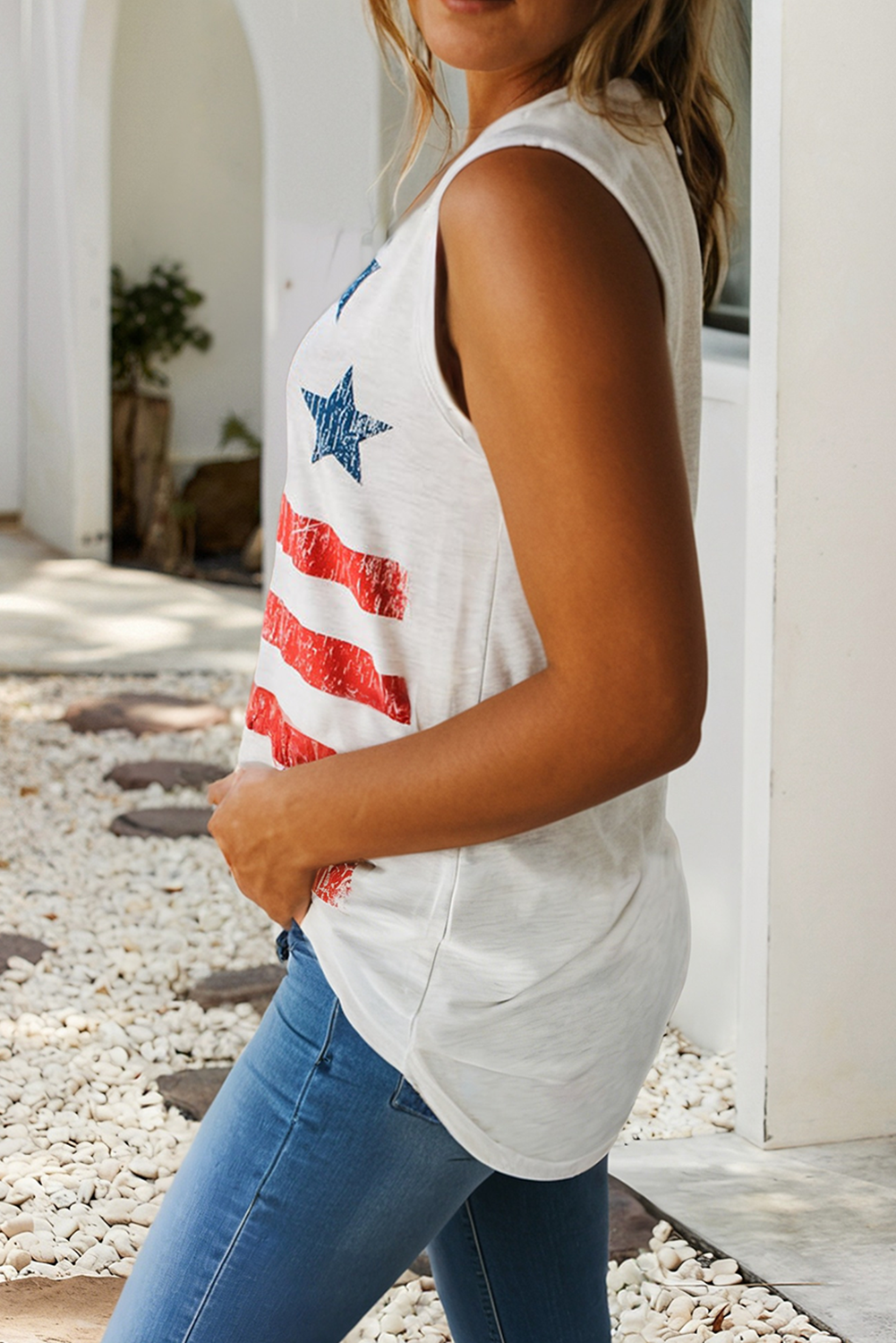 Vintage Stars and Stripes Tank
