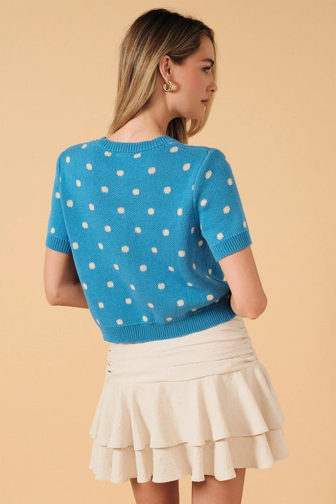 Polka Dot Cardigan