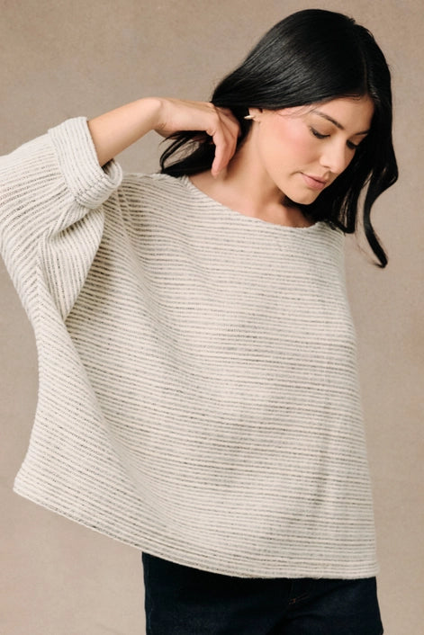 Brushed Dolman Knit Top