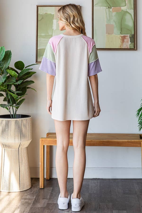 Urban Color Block Top