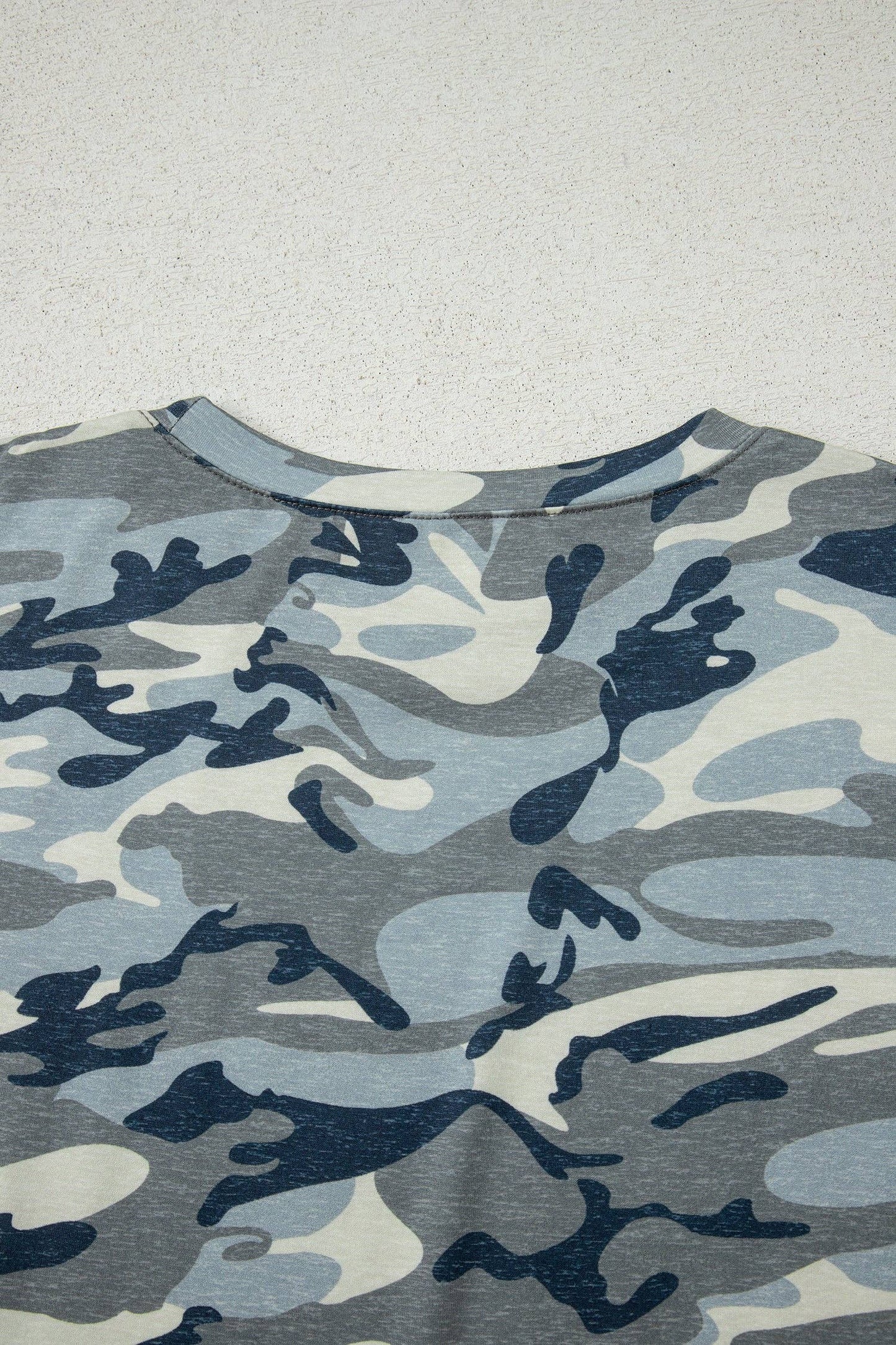 Camo Crew Neck Tee