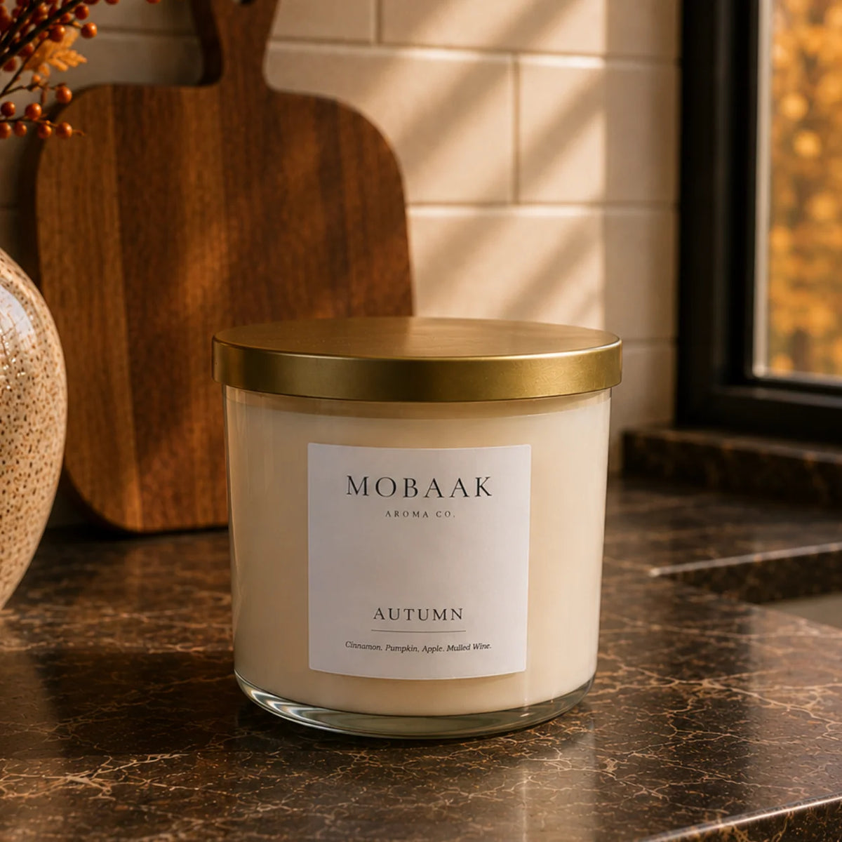 Autumn Soy Candle - Mobaak