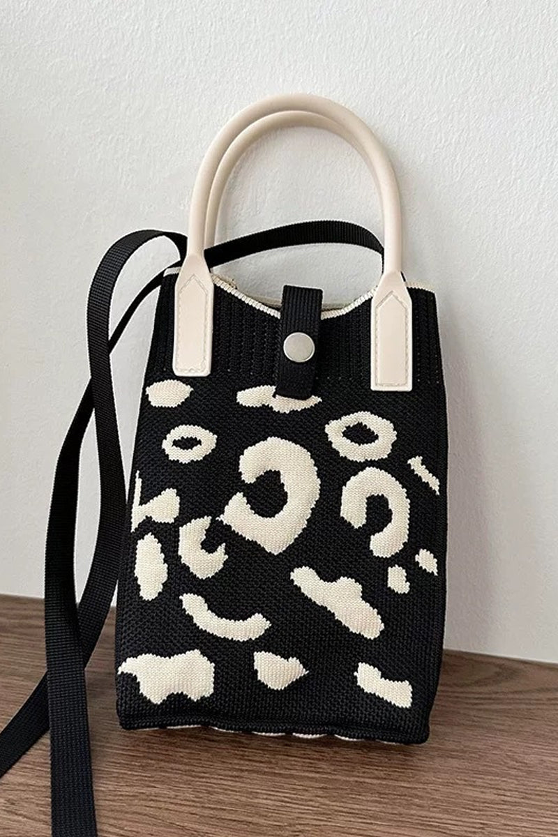 Leopard Canvas Minimalist Bag