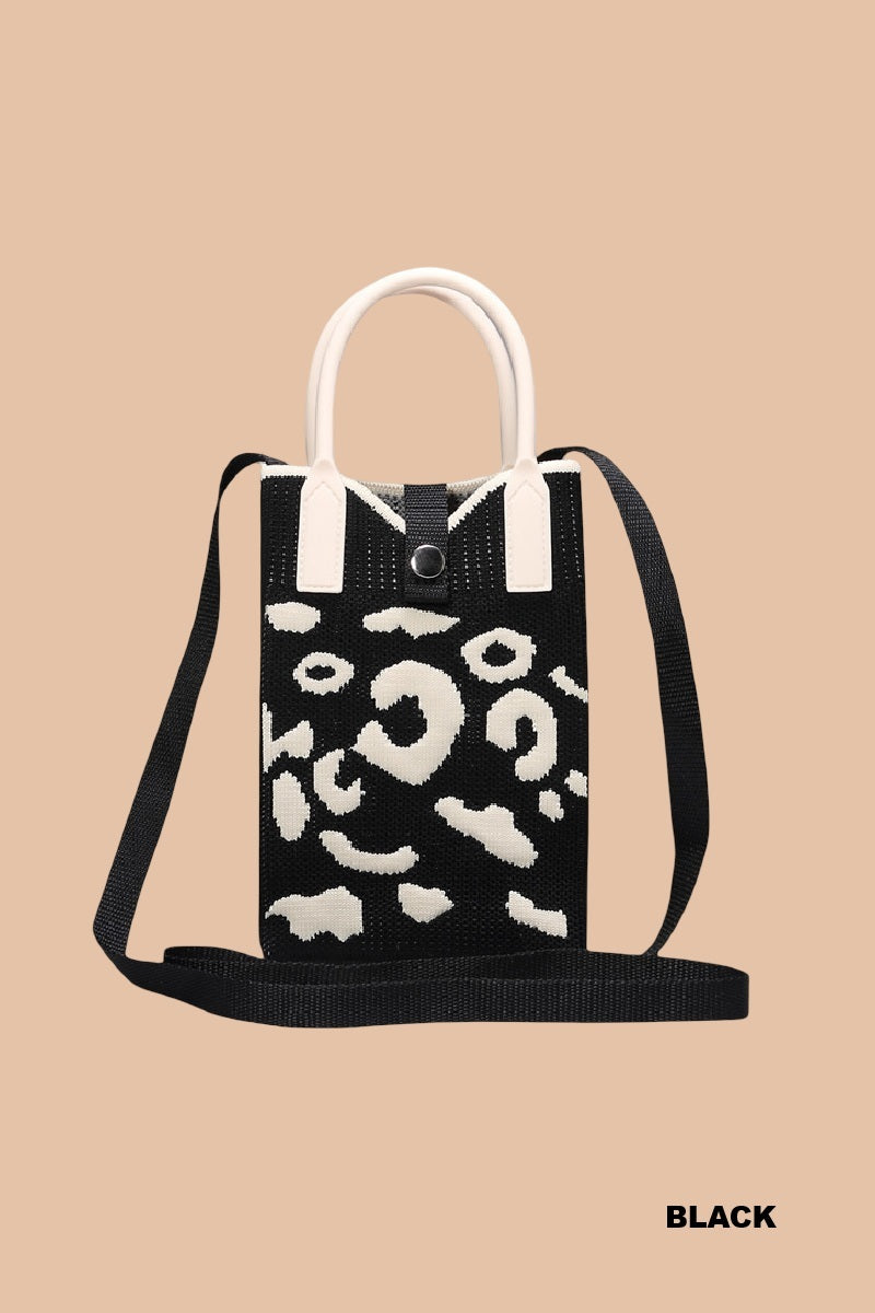 Leopard Canvas Minimalist Bag