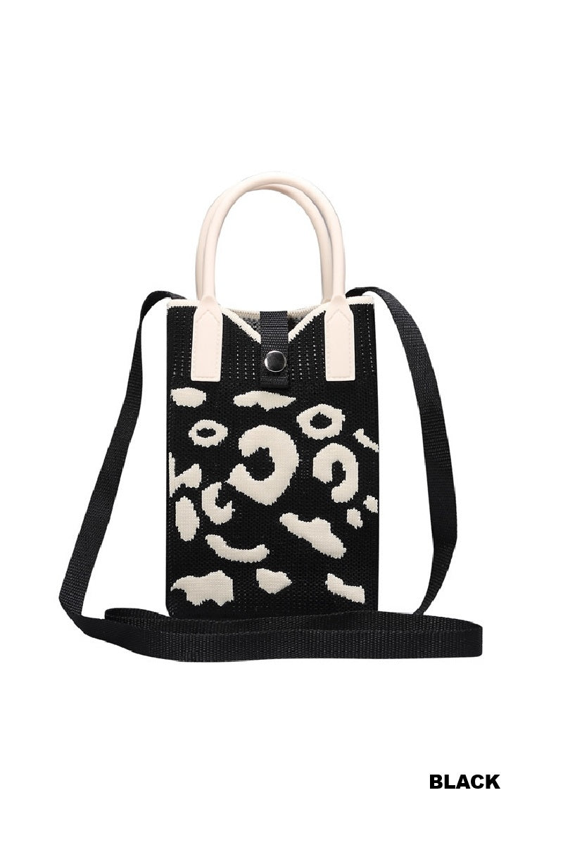 Leopard Canvas Minimalist Bag