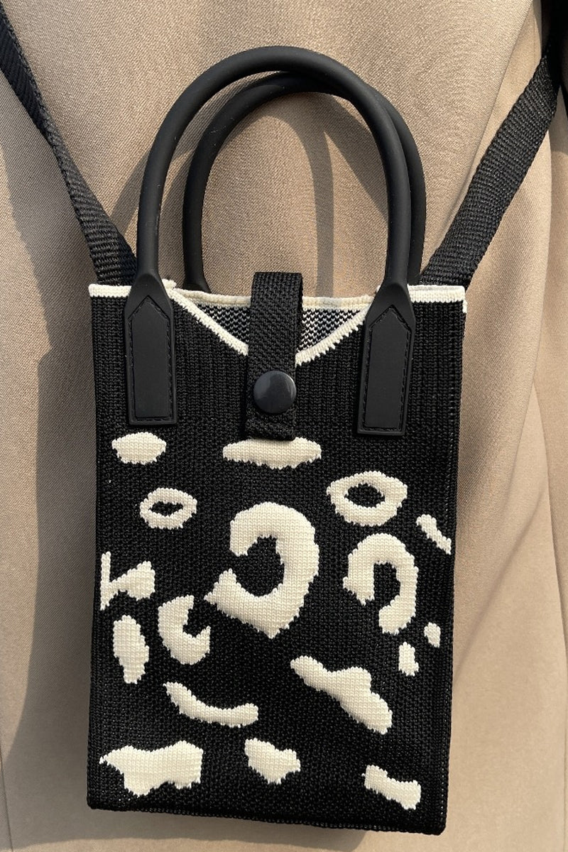 Leopard Canvas Minimalist Bag