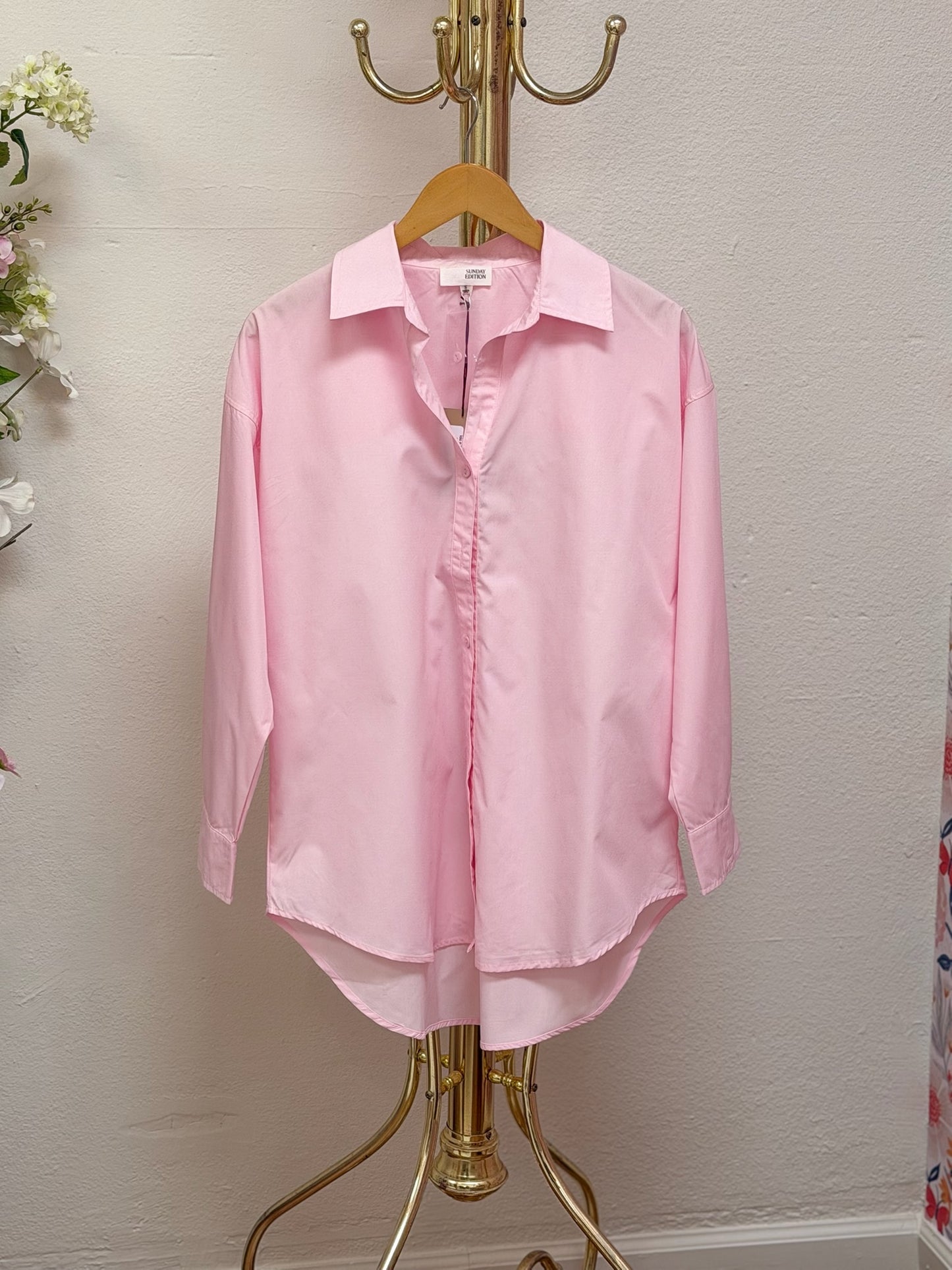 Long Sleeve Overfit Shirt