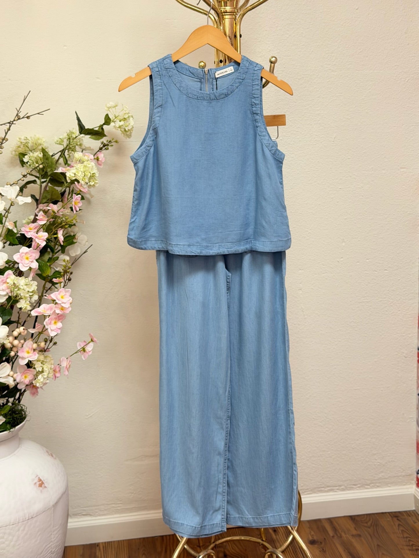 Cozy Sleeveless Set