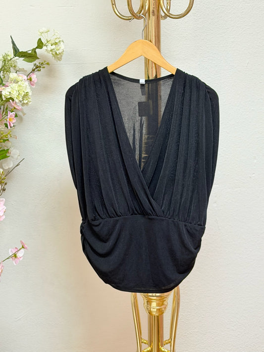 Slinky Knit Ruched Top