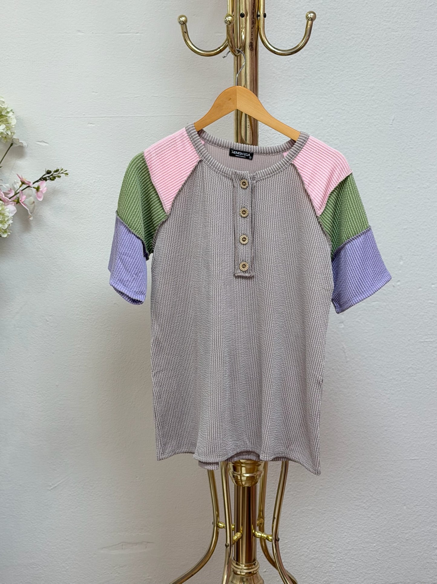 Urban Color Block Top