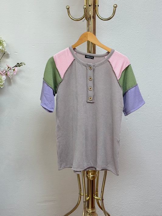 Urban Color Block Top