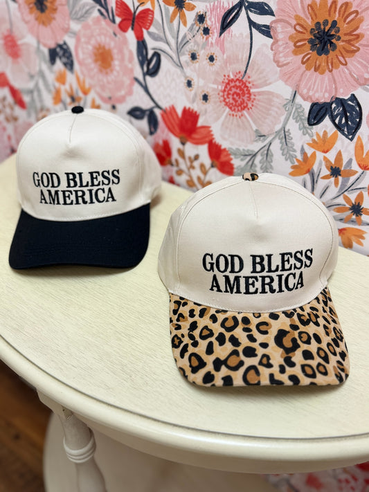 God Bless America Cap
