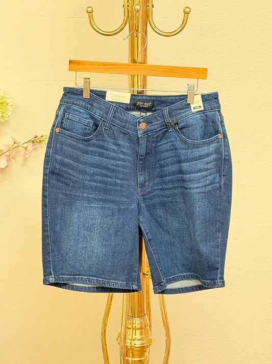 Judy Blue V-Front Bermuda Shorts