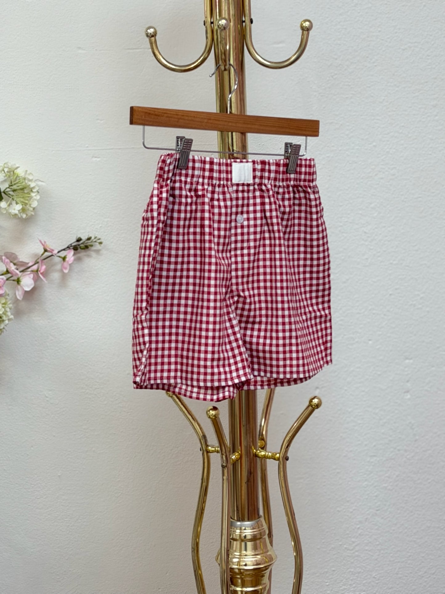 Vintage Plaid Shorts