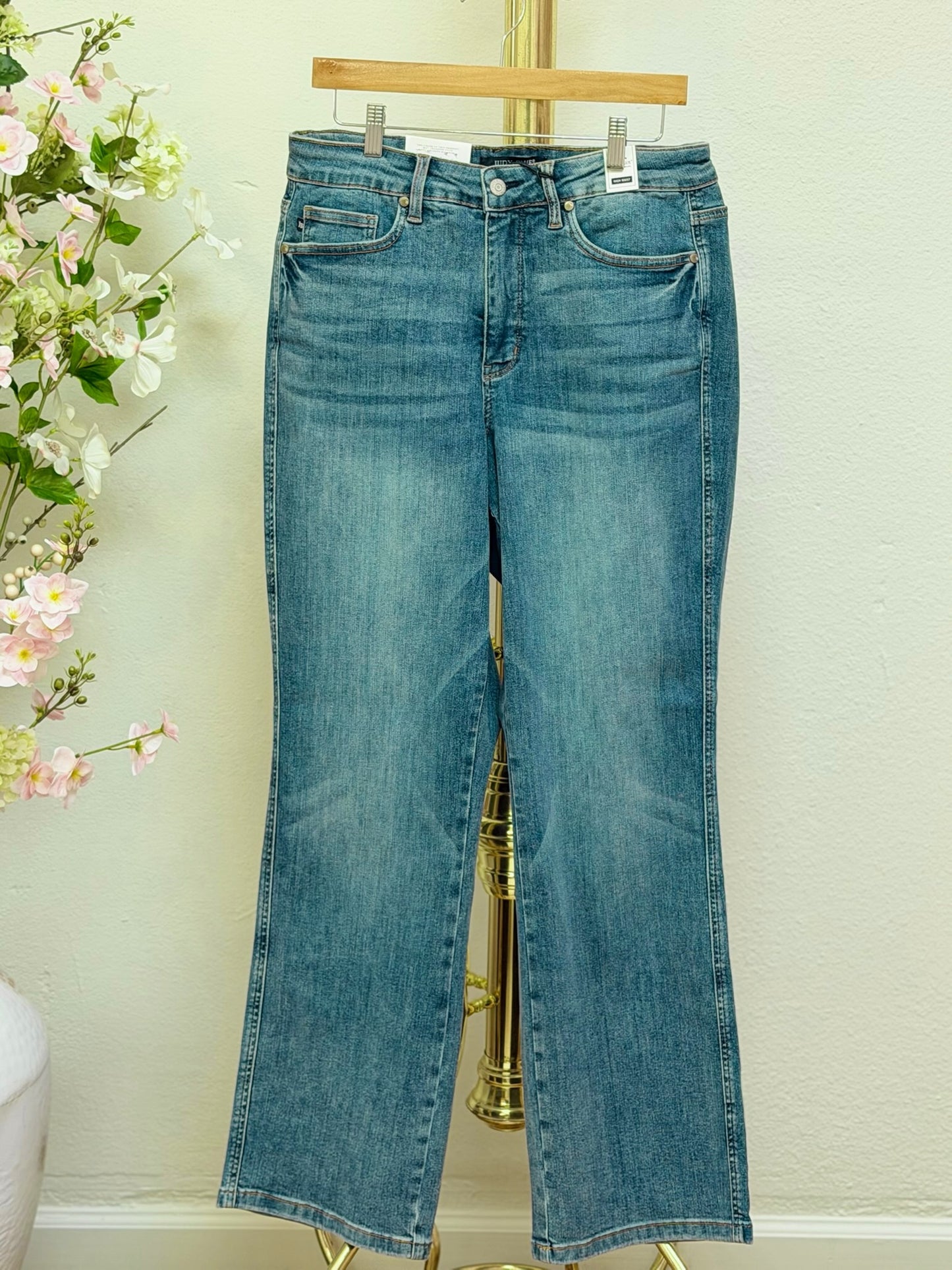 Judy Blue HW Tummy Control Straight