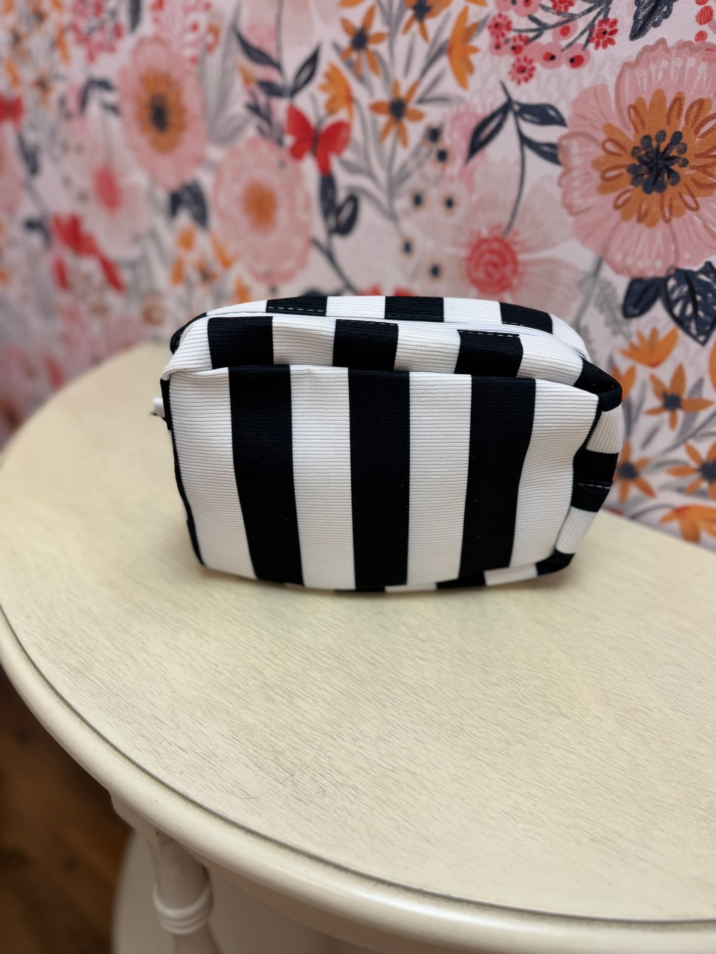 Bold Stripe Pouch