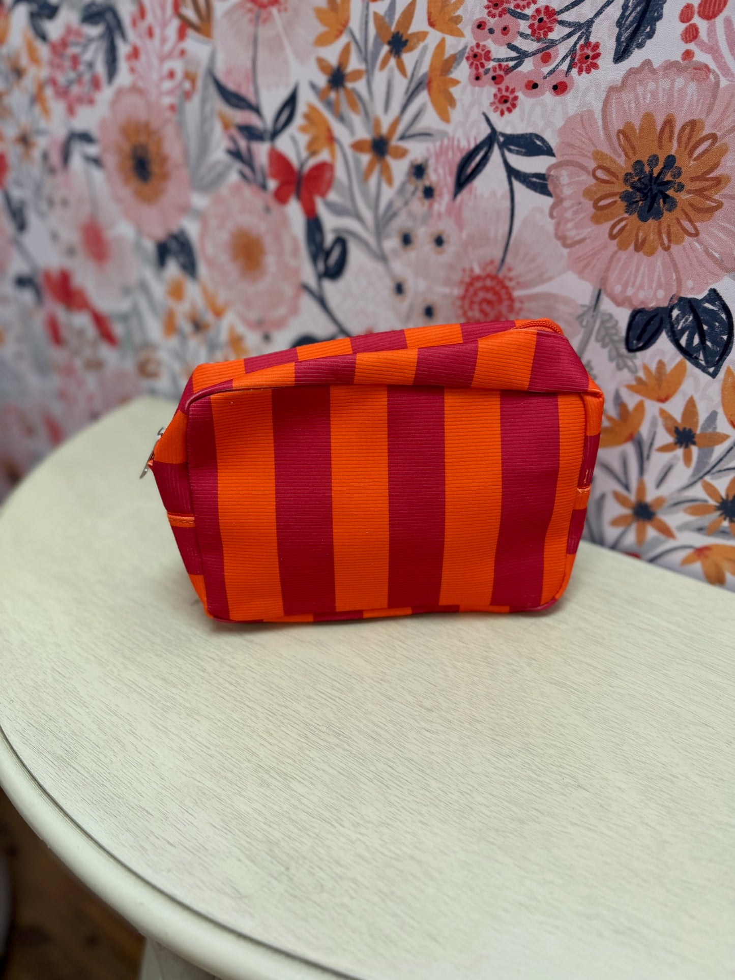 Bold Stripe Pouch