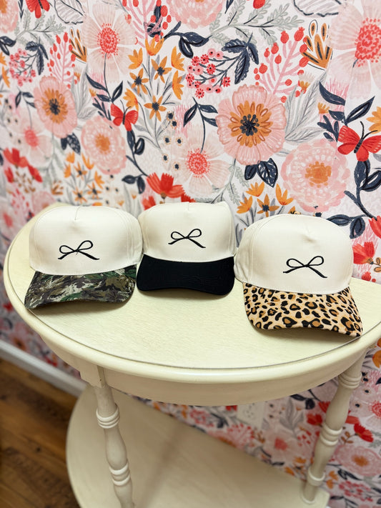 Coquette Bow Cap