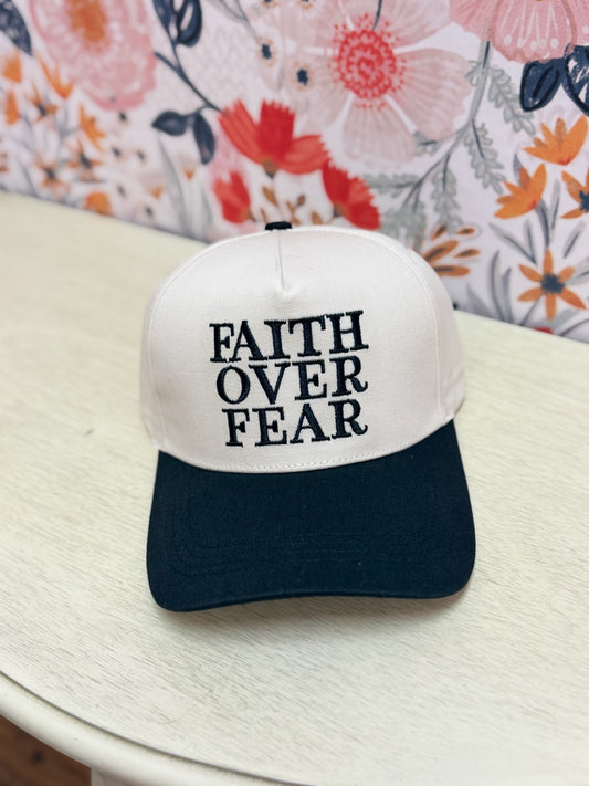 Faith Over Fear Hat