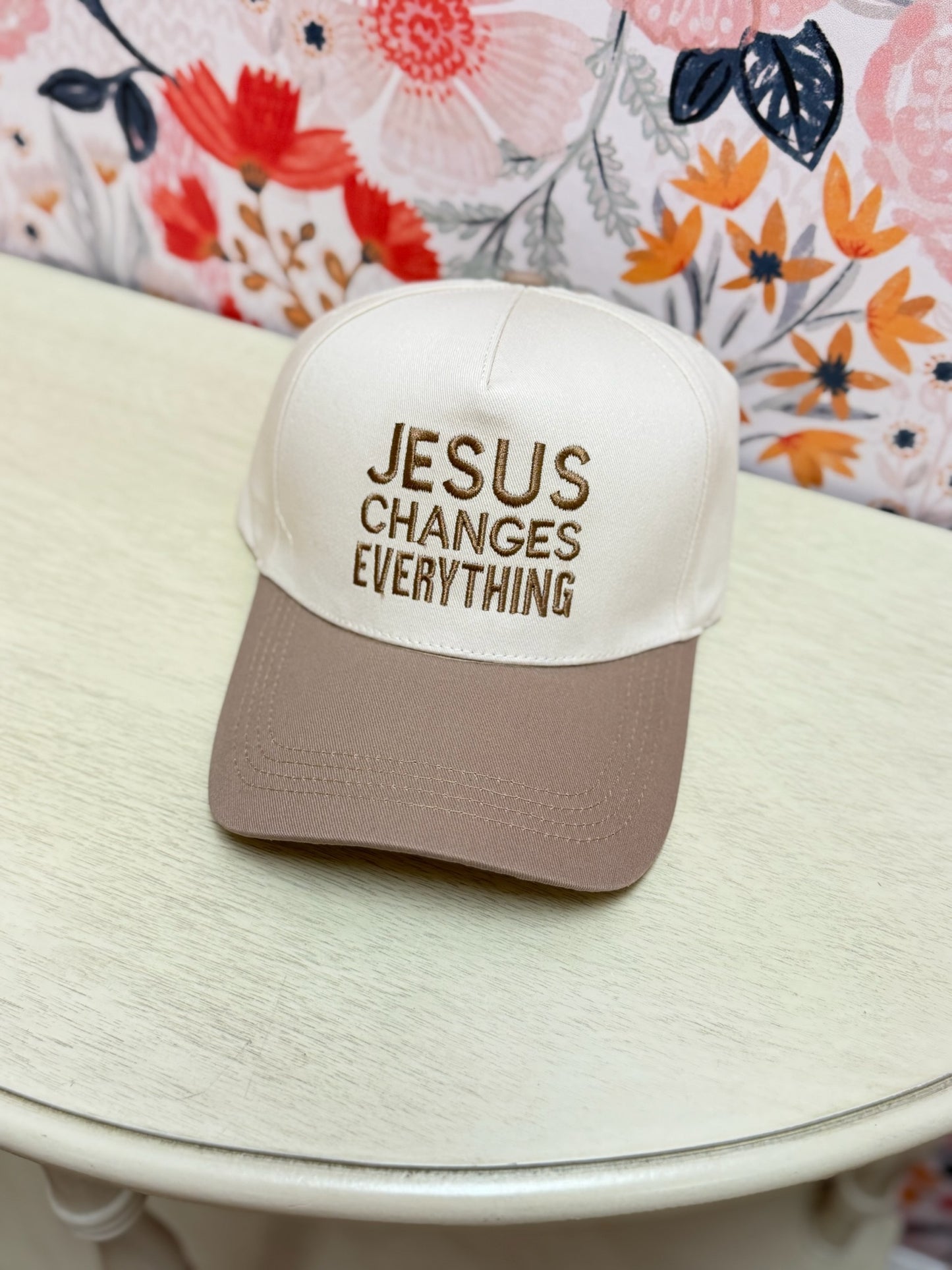 Jesus Changes Everything Hat