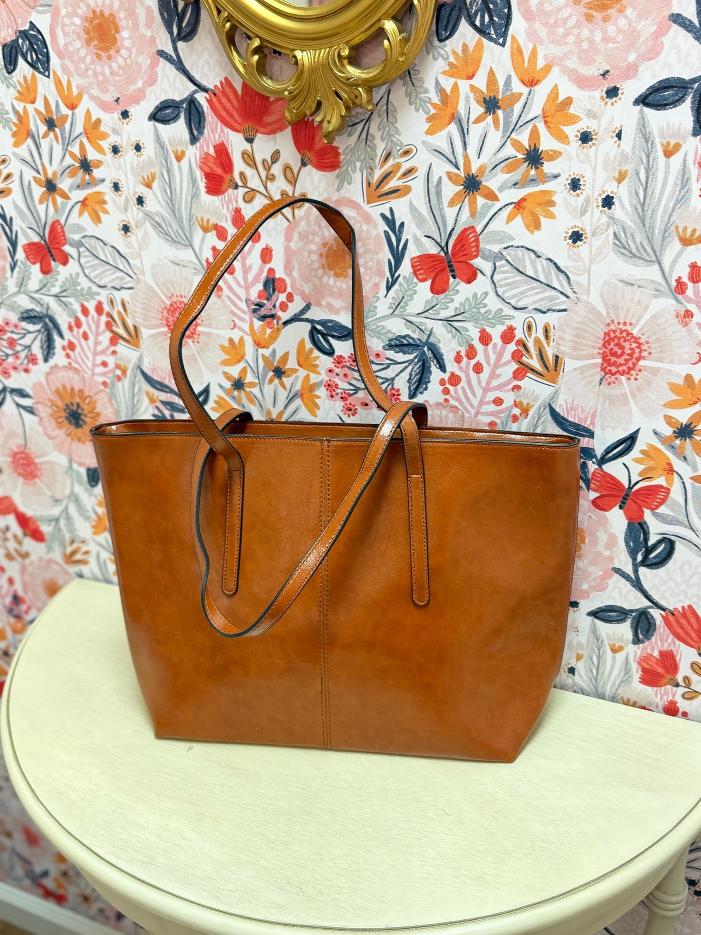 Vegan Leather Tote