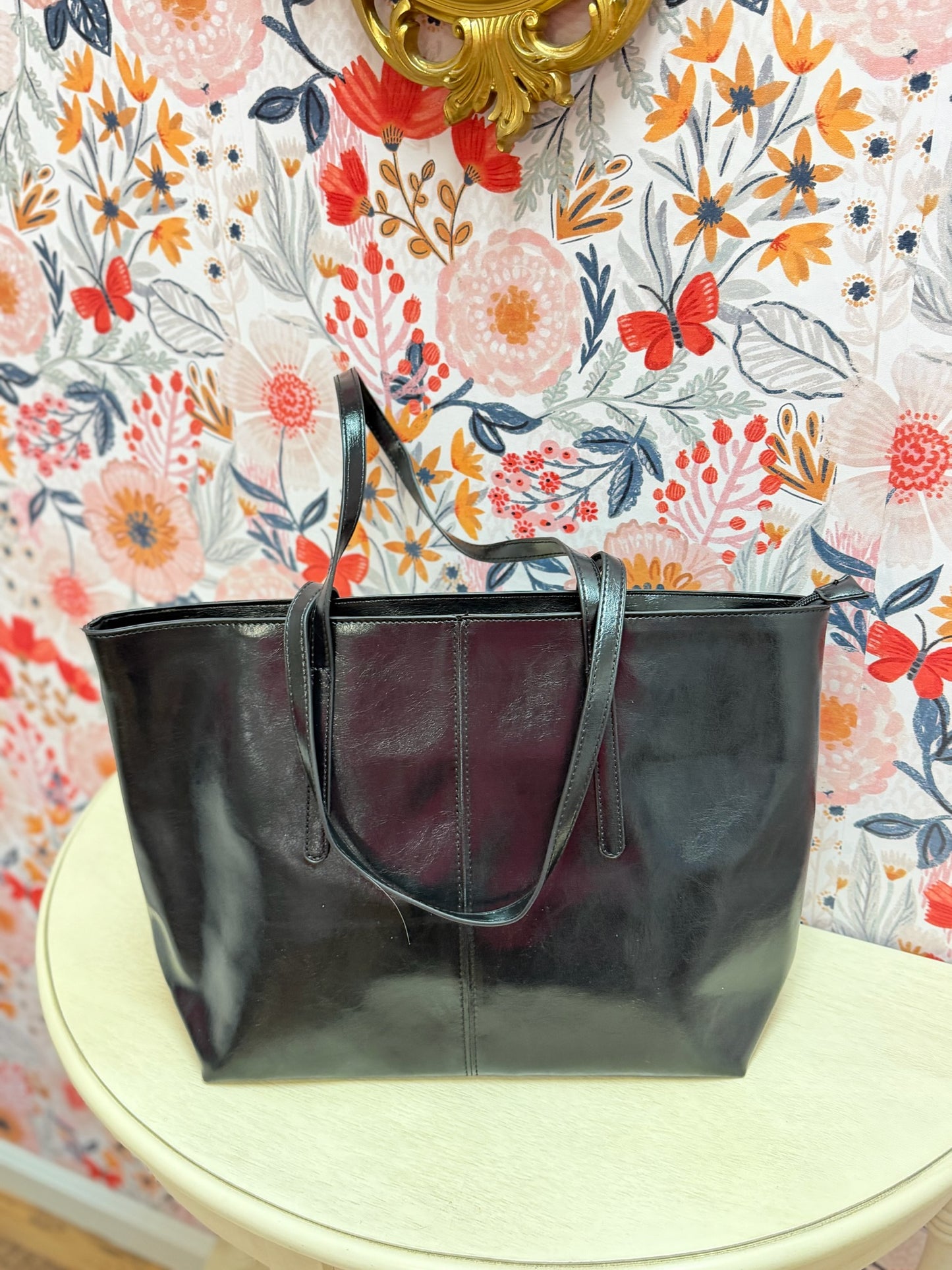 Vegan Leather Tote