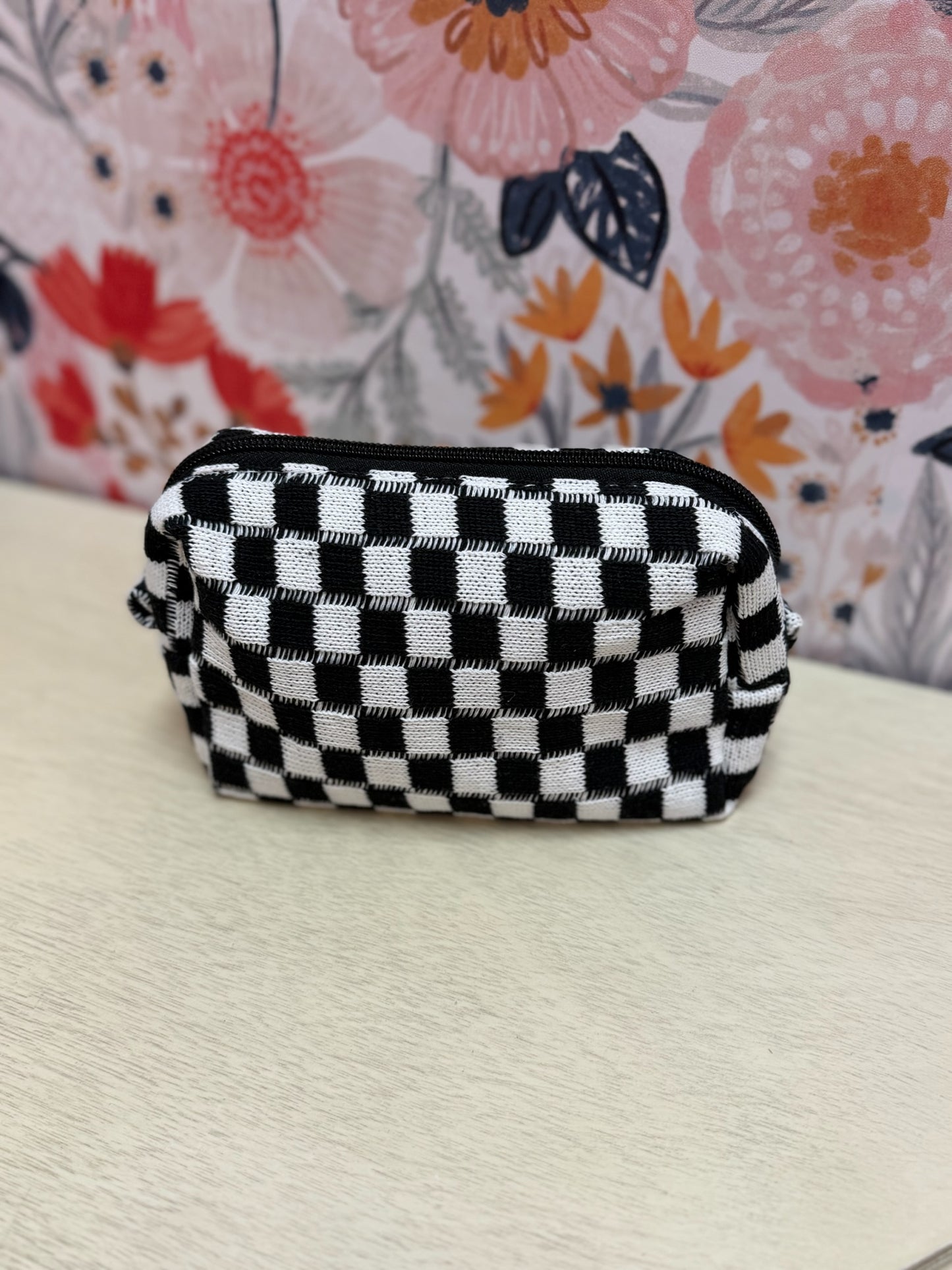 Checkered Pouch