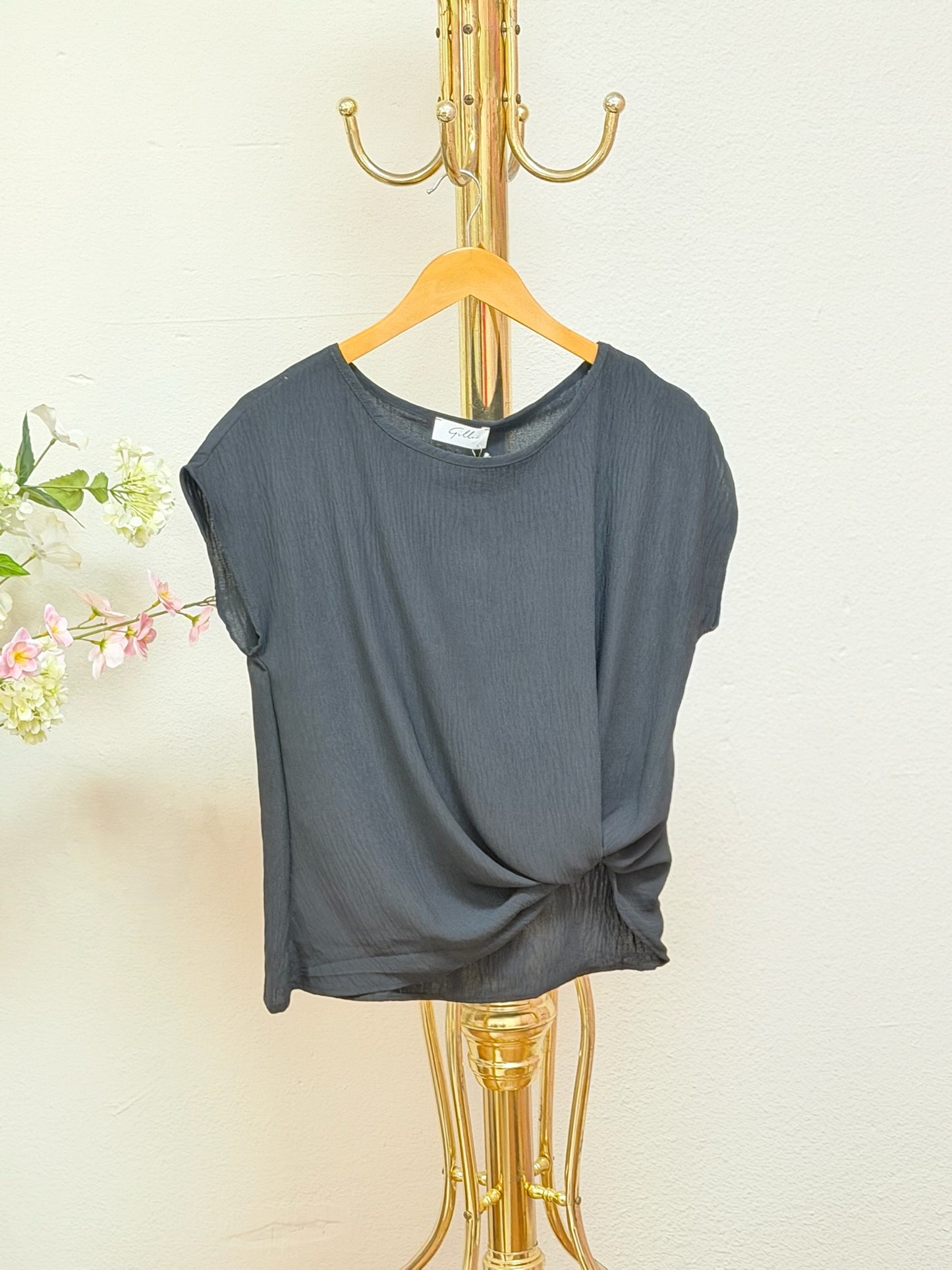 Easy Front Knot Tee