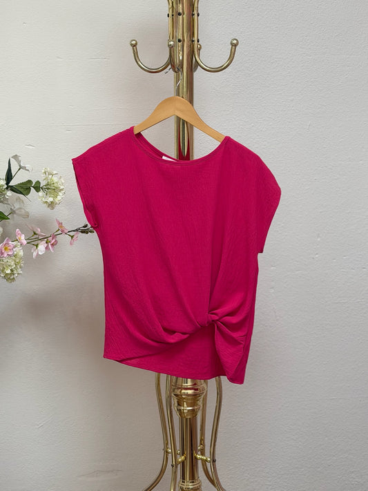 Easy Front Knot Tee