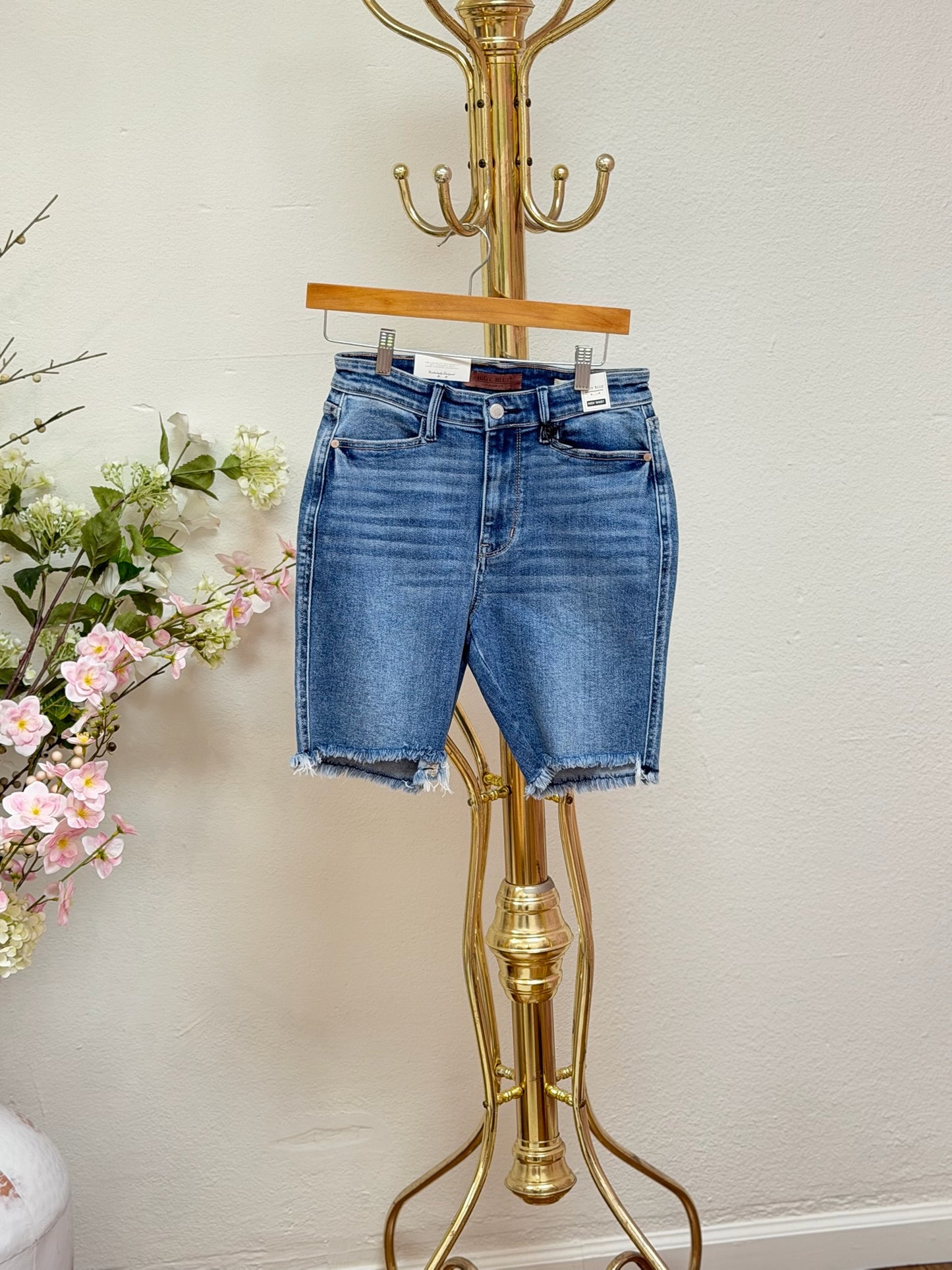 Judy Blue Bermuda Denim Shorts