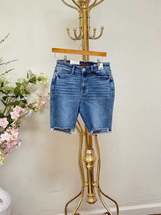 Judy Blue Bermuda Denim Shorts