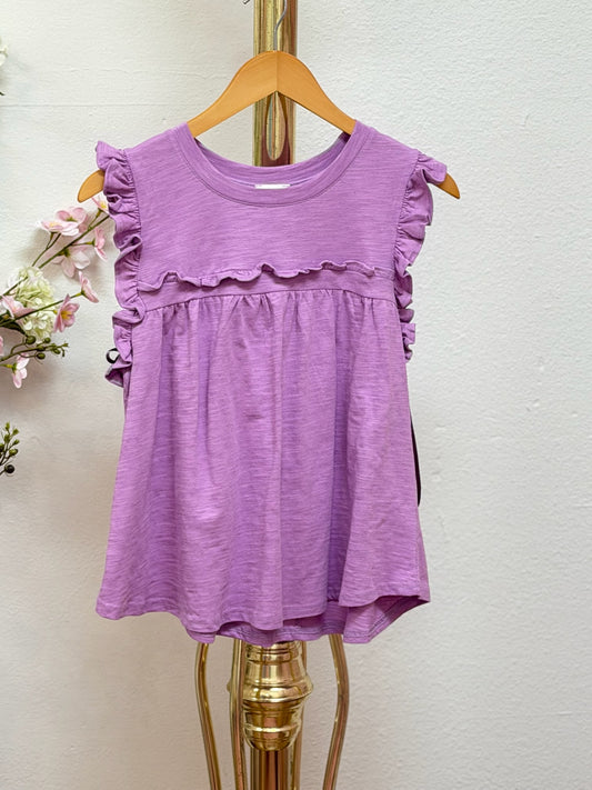 Ruffle Detail Top