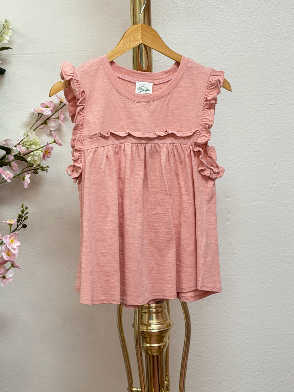 Ruffle Detail Top