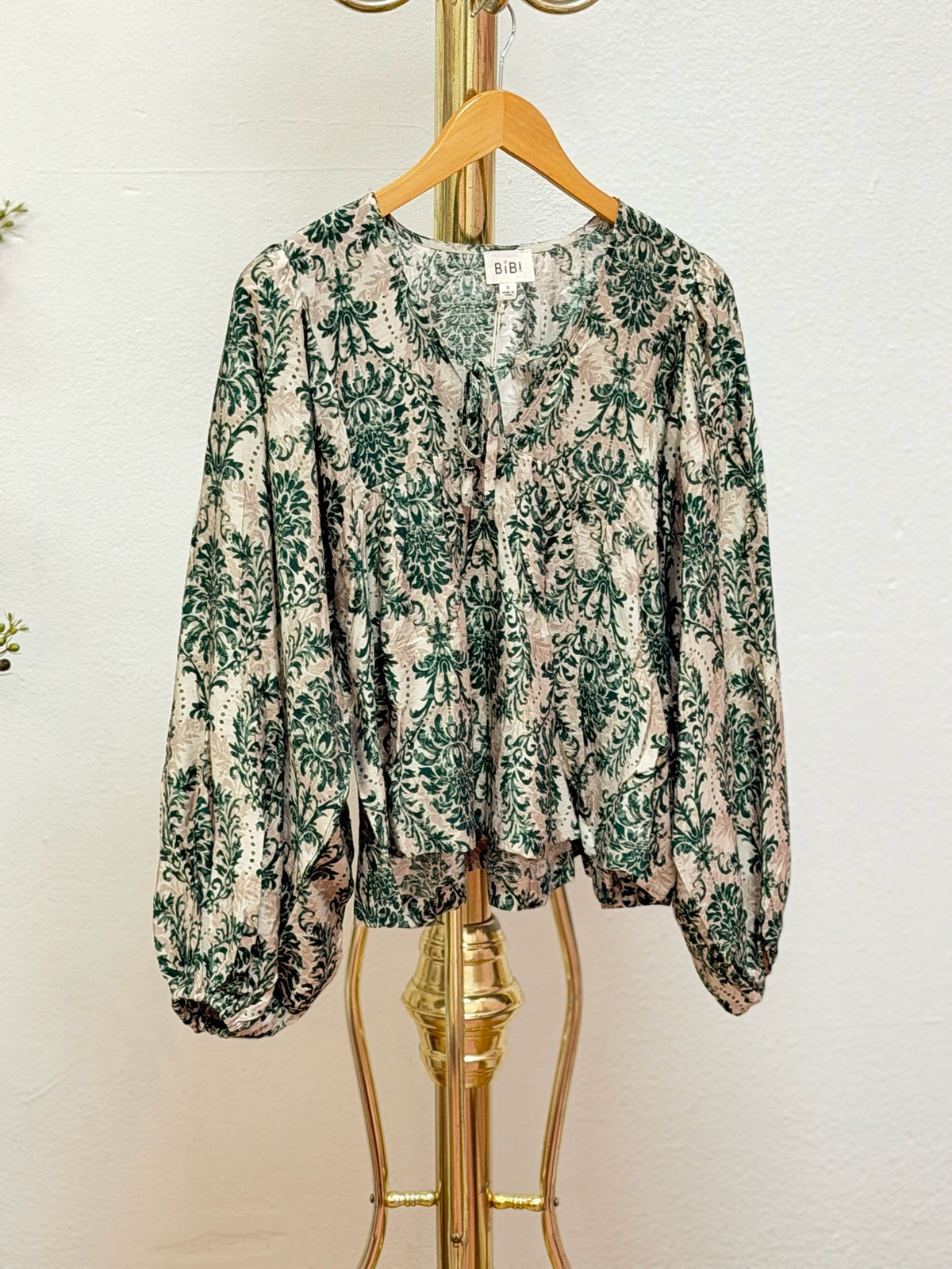 Woven Tied Top