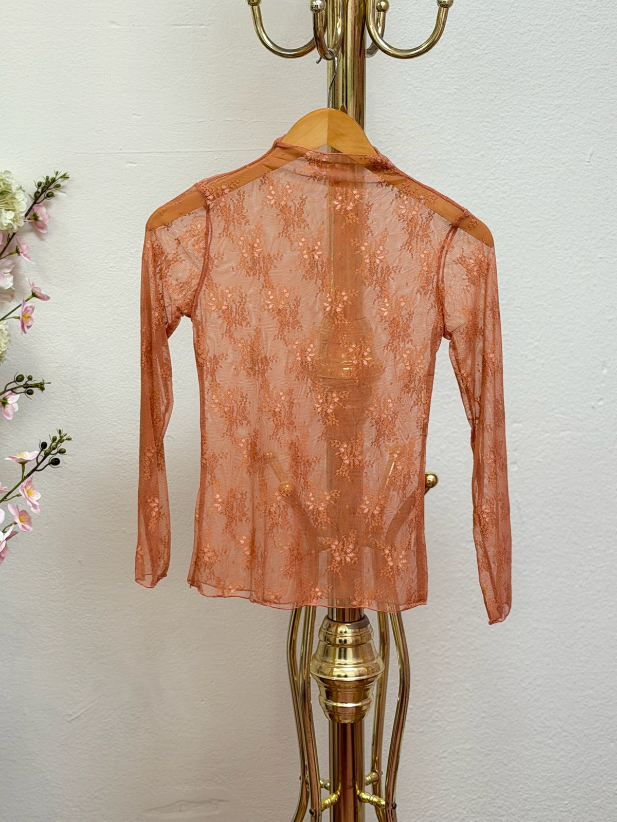 Lace Mesh Top