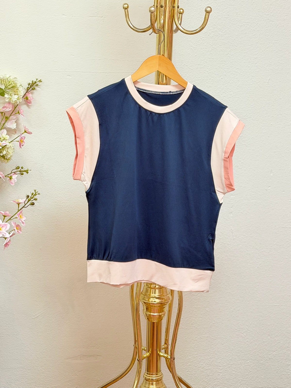 Color Block Casual Set