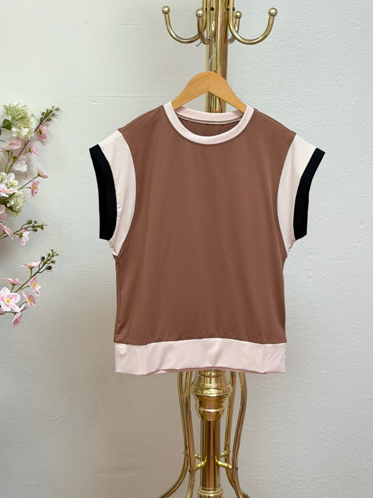 Color Block Casual Set