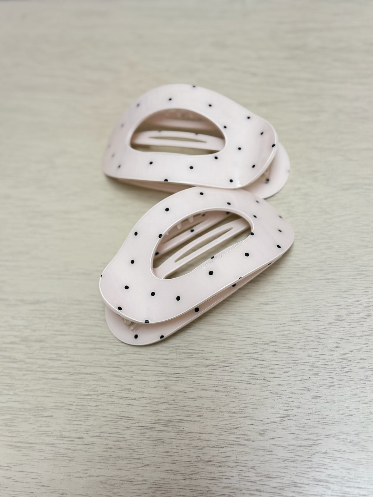 Polka Dot Claw Clip