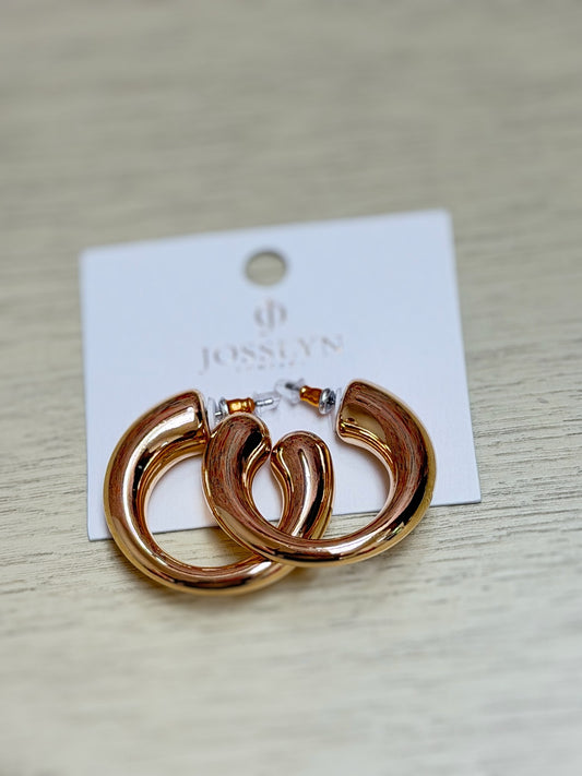 Chunky Open Hoops