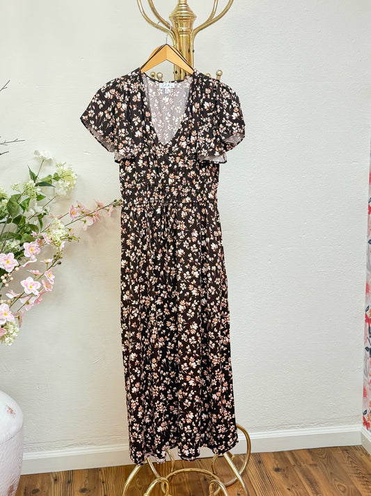 V-Neck Maxi Dress