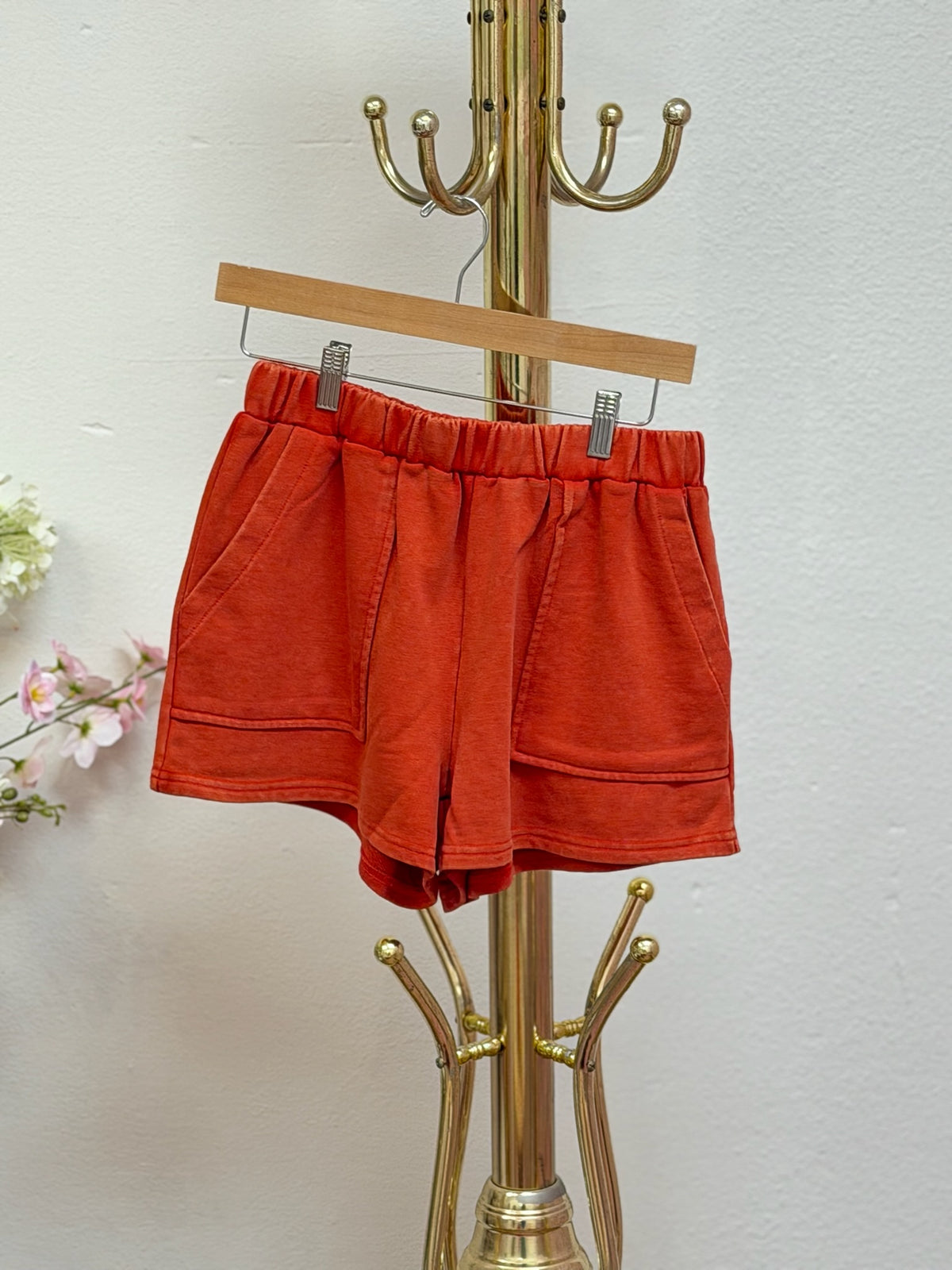 French Terry Crew Neck & Short Set