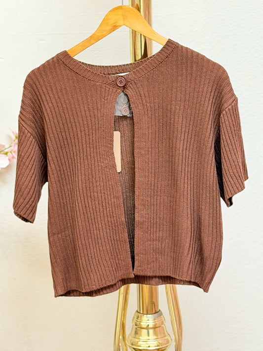One Button Cardigan