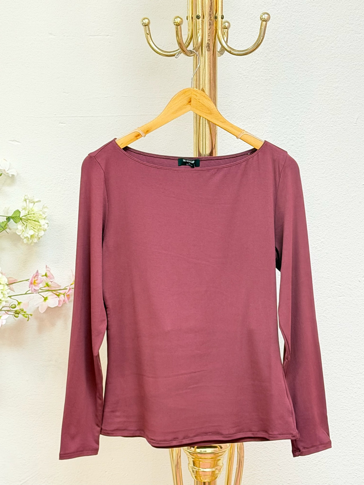 Boat Neck Solid