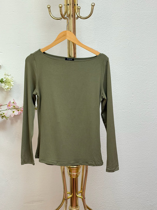Boat Neck Solid