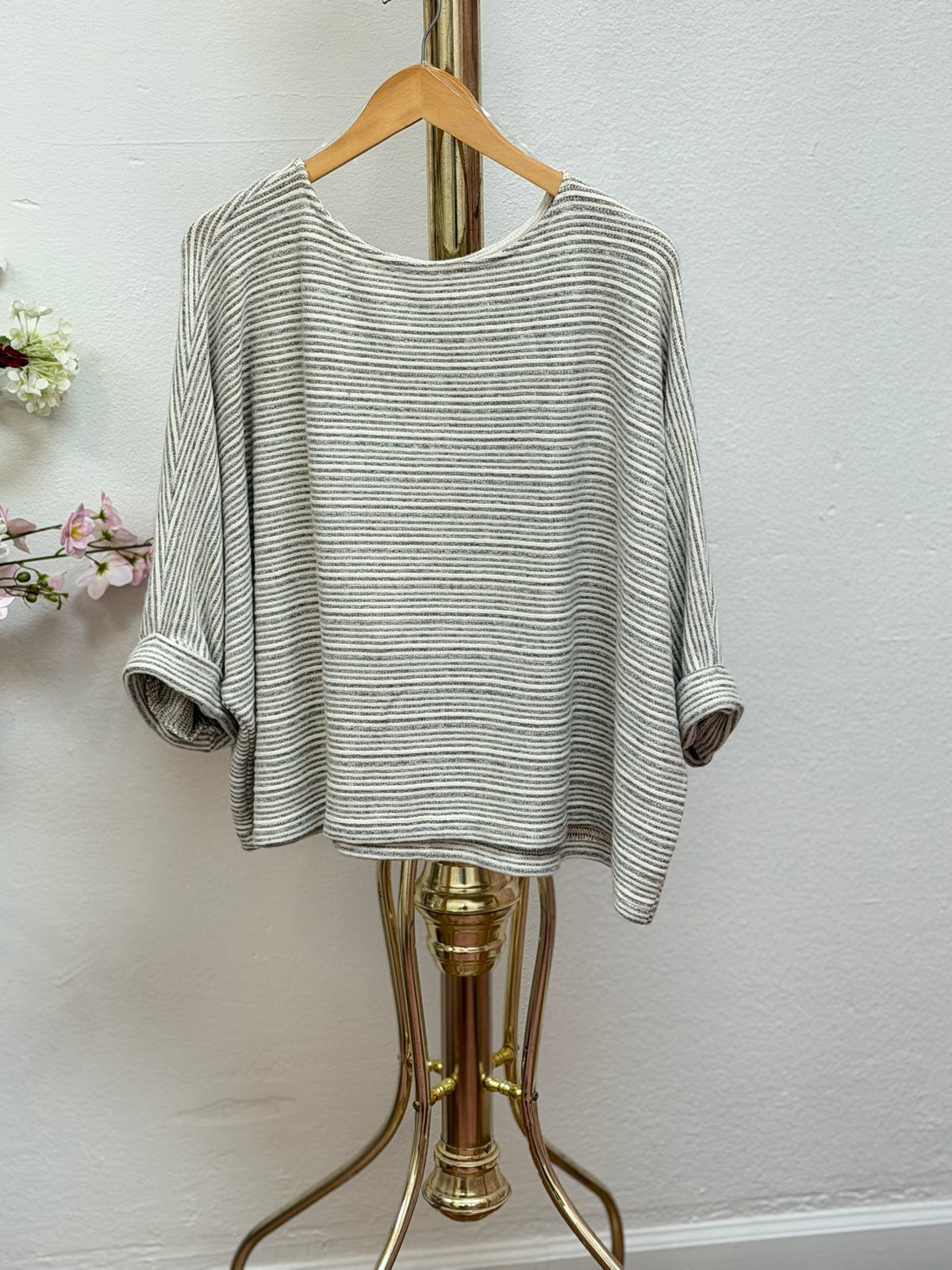 Brushed Dolman Knit Top