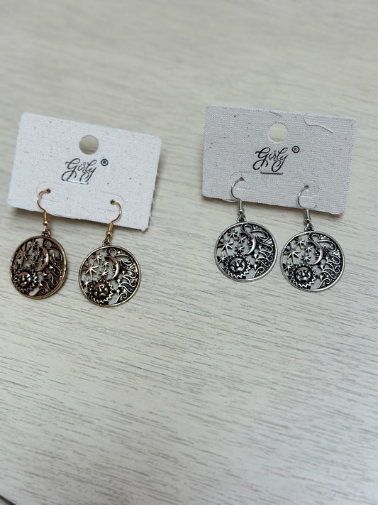 Sun & Moon Earrings